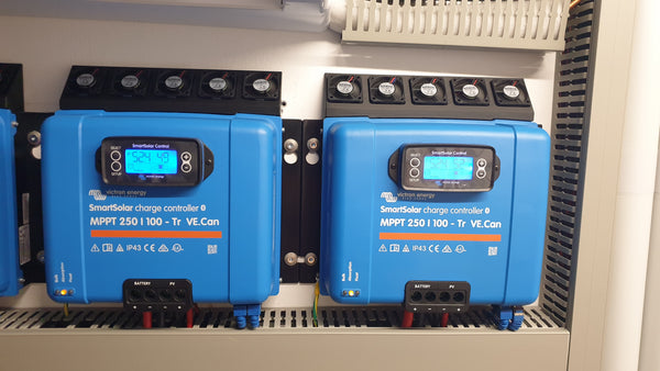 Lüftergehäuse Victron MPPT SmartSolar &  BlueSolar für maximale Leistung - campiix